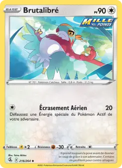 Brutalibré — carte 216 de l’extension Poing de Fusion