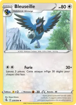 Bleuseille — carte 220 de l’extension Poing de Fusion