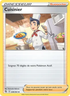Cuisinier — carte 228 de l’extension Poing de Fusion