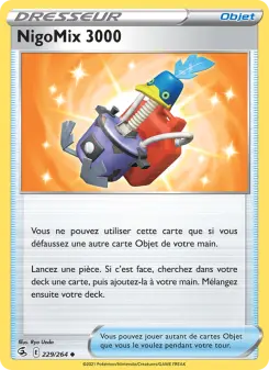 NigoMix 3000 — carte 229 de l’extension Poing de Fusion