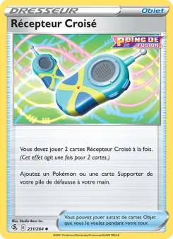 Récepteur Croisé — carte 231 de l’extension Poing de Fusion