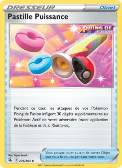Pastille Puissance — carte 236 de l’extension Poing de Fusion