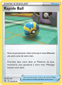 Rapide Ball — carte 237 de l’extension Poing de Fusion
