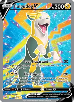 Fulgudog V — carte 249 de l’extension Poing de Fusion