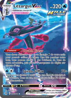 Lézargus VMAX — carte 266 de l’extension Poing de Fusion