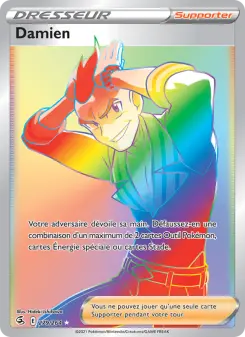 Damien — carte 279 de l’extension Poing de Fusion
