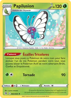 Papilusion — carte 3 de l’extension Poing de Fusion