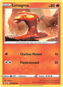 Limagma — carte 34 de l’extension Poing de Fusion