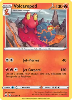 Volcaropod — carte 35 de l’extension Poing de Fusion