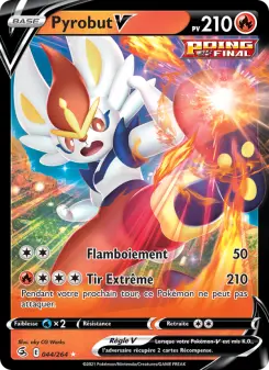 Pyrobut V — carte 44 de l’extension Poing de Fusion