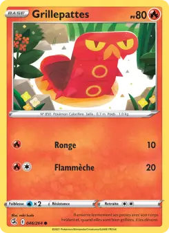Grillepattes — carte 46 de l’extension Poing de Fusion