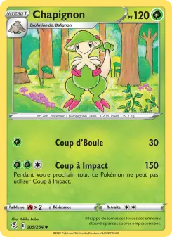 Chapignon — carte 5 de l’extension Poing de Fusion