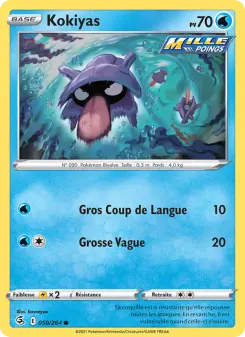 Kokiyas — carte 50 de l’extension Poing de Fusion