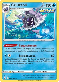 Crustabri — carte 51 de l’extension Poing de Fusion