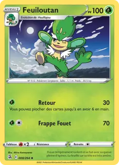 Feuiloutan — carte 8 de l’extension Poing de Fusion