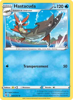 Hastacuda — carte 83 de l’extension Poing de Fusion