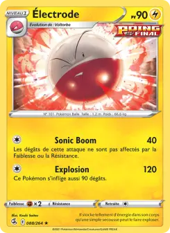 Électrode — carte 88 de l’extension Poing de Fusion