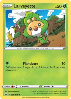 Larveyette — carte 9 de l’extension Poing de Fusion