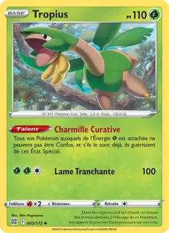 Tropius — carte 005 de l’extension Stars Étincelantes