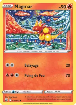 Magmar — carte 019 de l’extension Stars Étincelantes