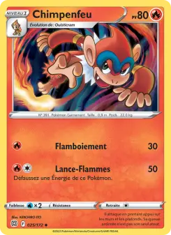 Chimpenfeu — carte 025 de l’extension Stars Étincelantes