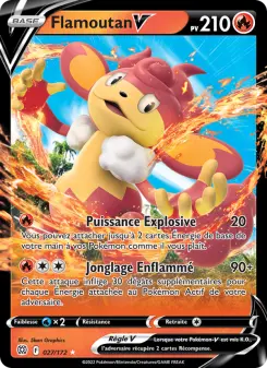 Flamoutan V — carte 027 de l’extension Stars Étincelantes