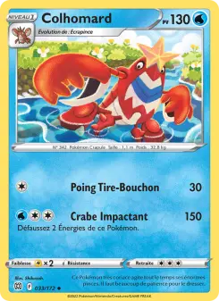 Colhomard — carte 033 de l’extension Stars Étincelantes