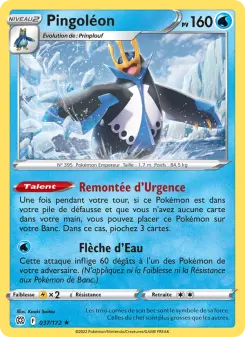 Pingoléon — carte 037 de l’extension Stars Étincelantes