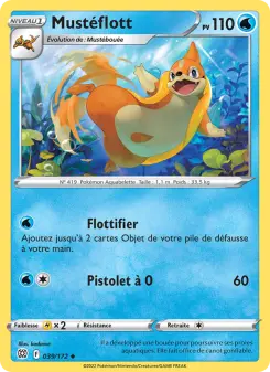 Mustéflott — carte 039 de l’extension Stars Étincelantes
