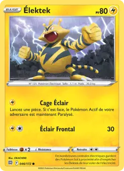 Élektek — carte 046 de l’extension Stars Étincelantes