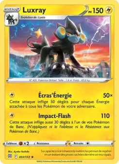 Luxray — carte 051 de l’extension Stars Étincelantes