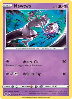 Mewtwo — carte 056 de l’extension Stars Étincelantes