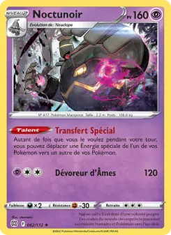 Noctunoir — carte 062 de l’extension Stars Étincelantes