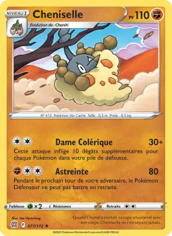 Cheniselle — carte 077 de l’extension Stars Étincelantes