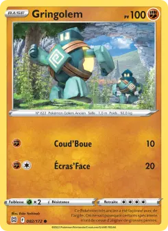 Gringolem — carte 082 de l’extension Stars Étincelantes