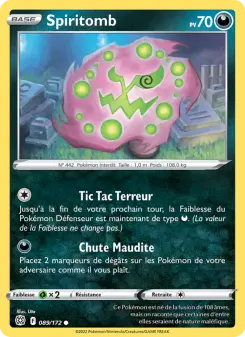Spiritomb — carte 089 de l’extension Stars Étincelantes