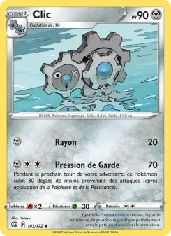 Clic — carte 103 de l’extension Stars Étincelantes