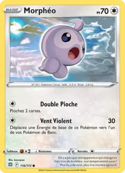 Morphéo — carte 116 de l’extension Stars Étincelantes