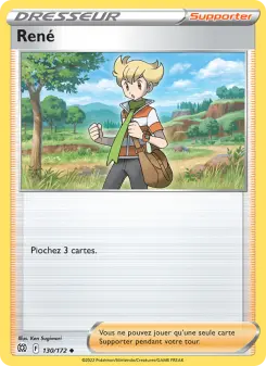 René — carte 130 de l’extension Stars Étincelantes