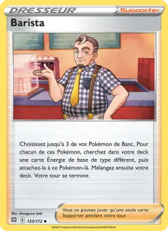 Barista — carte 133 de l’extension Stars Étincelantes