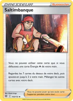 Saltimbanque — carte 143 de l’extension Stars Étincelantes
