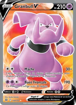 Granbull V — carte 159 de l’extension Stars Étincelantes
