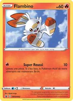 Flambino — carte SWSH002 de l’extension Promo SWSH