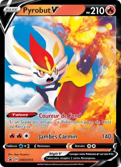 Pyrobut V — carte SWSH015 de l’extension Promo SWSH