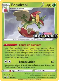 Pomdrapi — carte SWSH022 de l’extension Promo SWSH