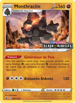 Monthracite — carte SWSH024 de l’extension Promo SWSH