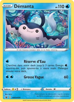 Démanta — carte SWSH026 de l’extension Promo SWSH