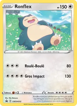 Ronflex — carte SWSH032 de l’extension Promo SWSH