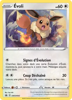 Évoli — carte SWSH042 de l’extension Promo SWSH