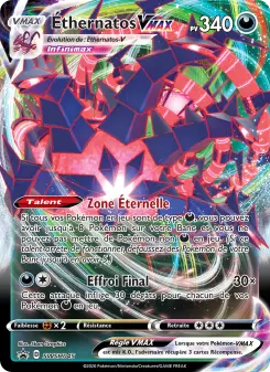 Éthernatos VMAX — carte SWSH045 de l’extension Promo SWSH